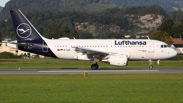D-AIBF:Airbus A319:Lufthansa